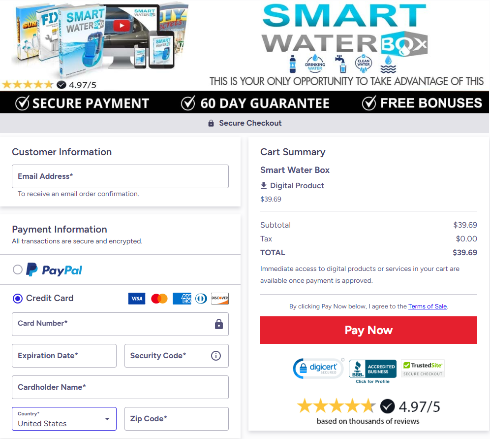 smartwaterbox-price